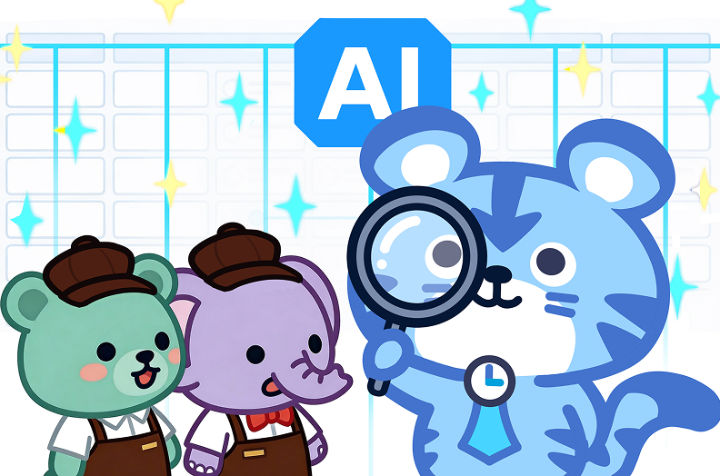 AI analyzing scheduling conditions